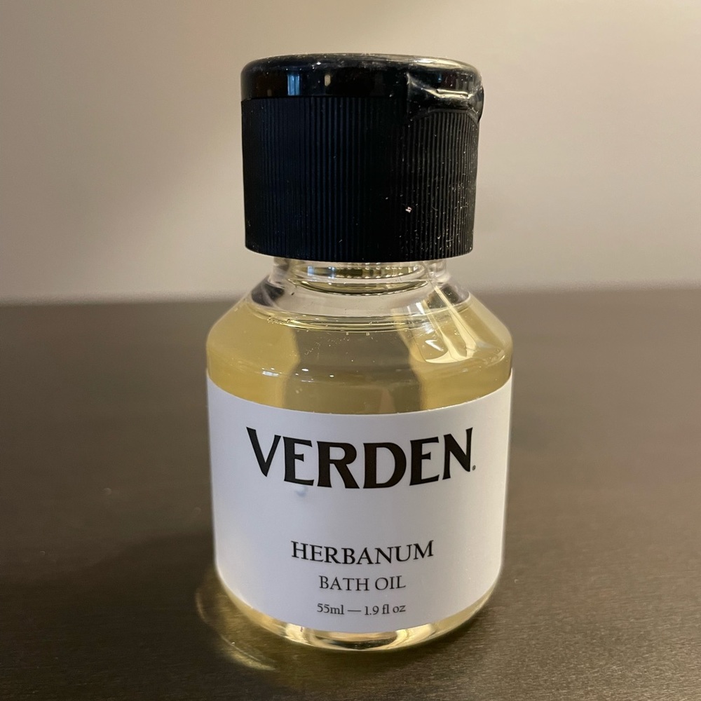 Verden Herbanum Bath Oil 1.9 fl oz 55 ml Travel Size NEW